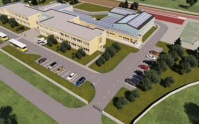 Izgradnja nove osnovne škole te jednodijelne sportske dvorane i male dvorane u Kominu