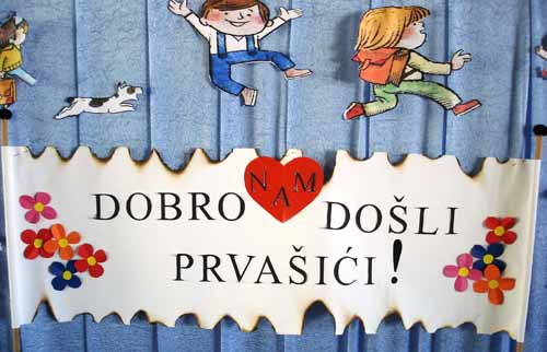 Prvi nastavni dan za PRVAŠIĆE!