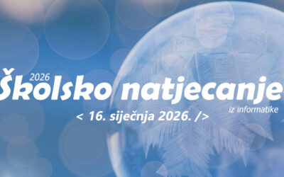 Rezultati školskog natjecanja iz Informatike