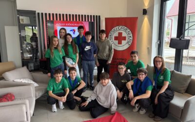IZVIĐAČI ZELENBAČI U POSJETU GRADSKOM DRUŠTVU CRVENOG KRIŽA SVETI IVAN ZELINA