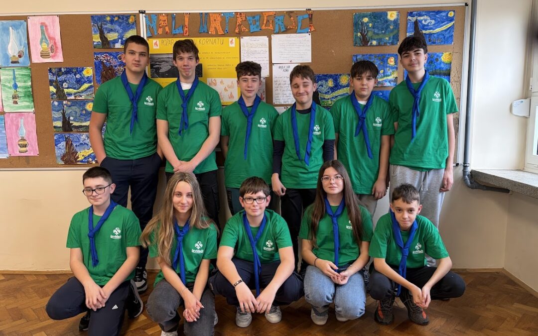 NOVA OPREMA, NOVI IZAZOVI ZA ŠKOLSKU IZVIĐAČKU GRUPU