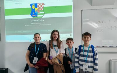 Šestaši briljirali na državnoj GIS konferenciji – osvojili nagradu Učenički favorit!