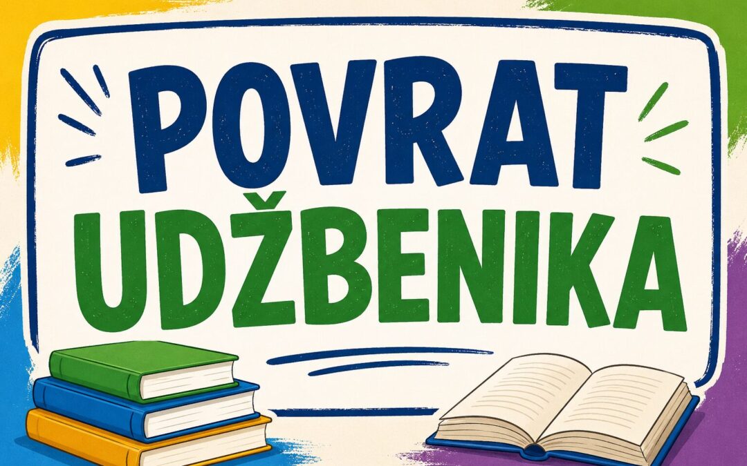 POVRAT UDŽBENIKA, 10. 6. 2026.